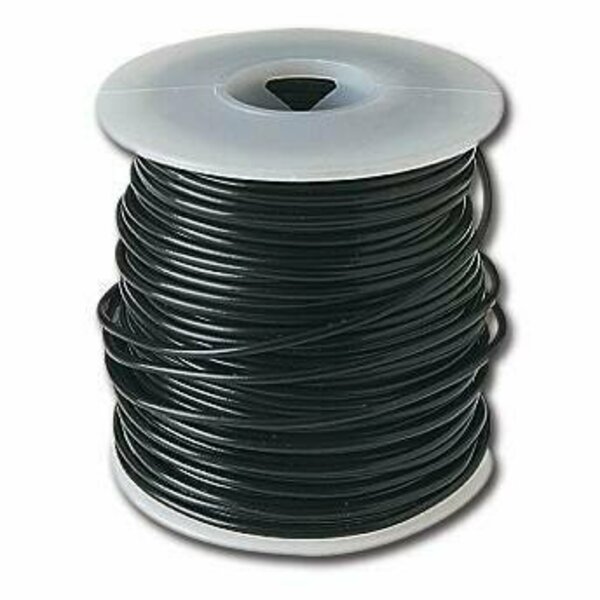 Frey Scientific PVC Coated Hookup Wire, 20 Gauge, Solid Conductor, Black T20-0